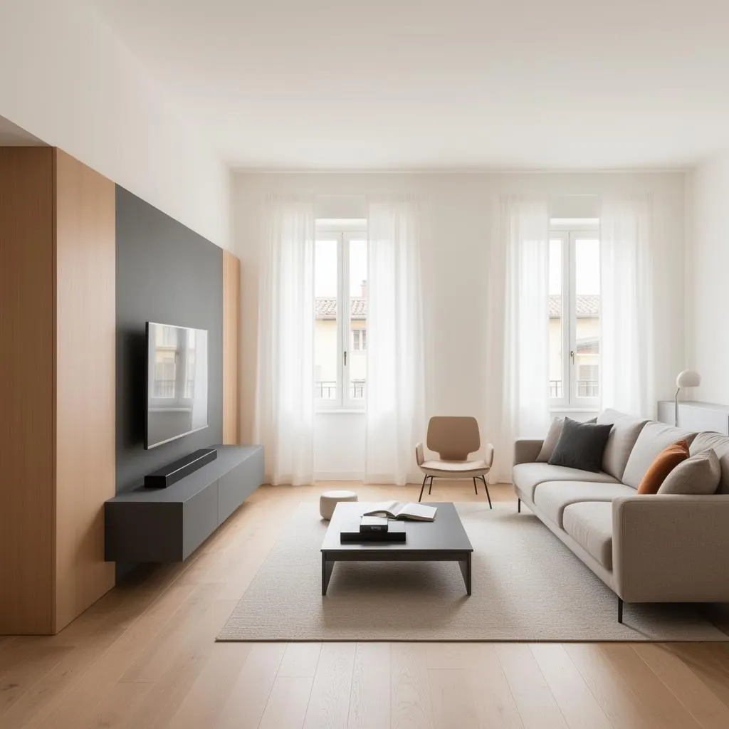 Interno di casa ristrutturata da Ristrutturoo